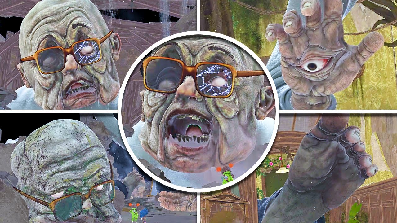 Little Nightmares 3 - All THE HYPNOTIST Scenes in BRIGHT Mode