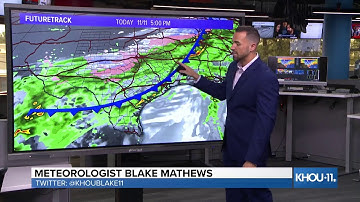 Texas cold front: Live look at dropping temperatures