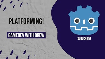 2D Platformer Movement | Godot Tutorials | GameDev with Drew