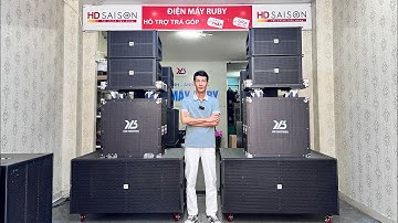 Dàn âm thanh sự kiện - Line array 30Neo RuBy & Sub hầm đôi 50 bạo lực
