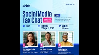 Social Media Tax Chat - August 2023 Edition
