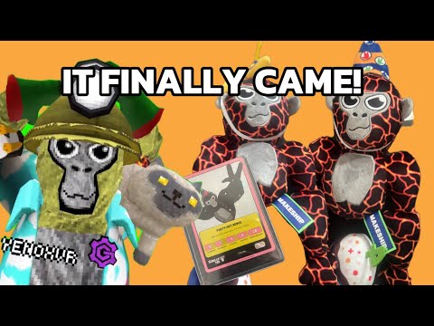My Gorillatag plushie FINALLY CAME! (Unboxing video)
