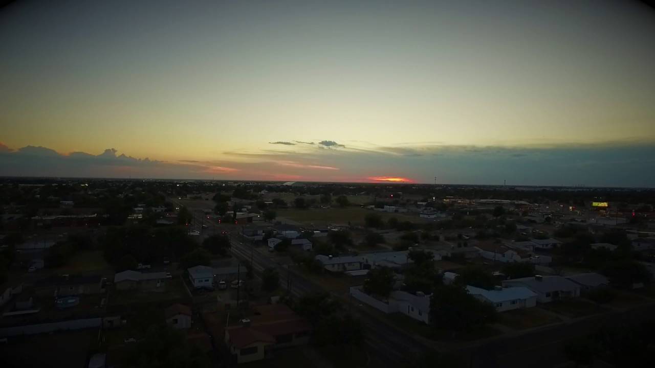 West Texas Cinematography SunSet August 3, 2016