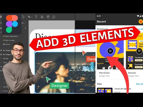 How to Add 3D Elements in Figma 2025? - YouTube