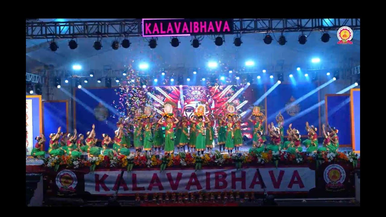 Devi Aayi Re – Power, Grace & Devotion! 🔥| 7th Grade Girls | Kalavaibhava 2025