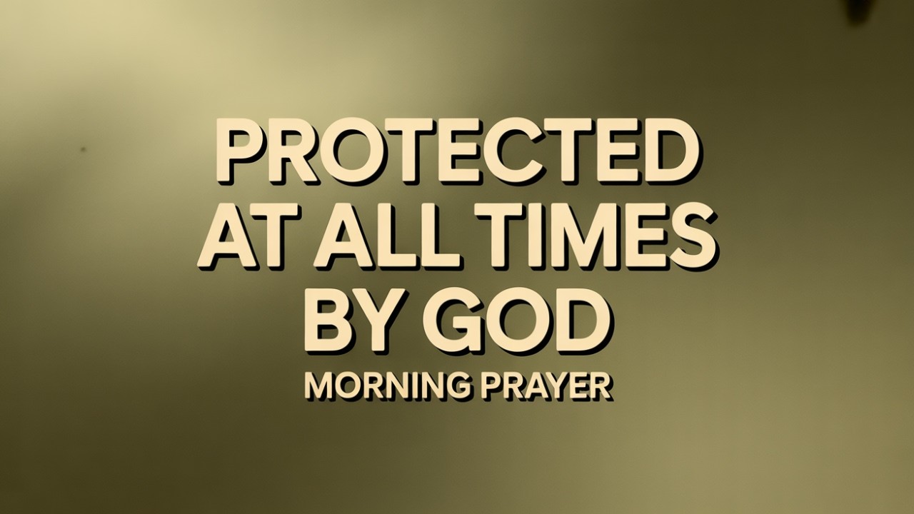 Protected at All Times by God | Morning Prayer