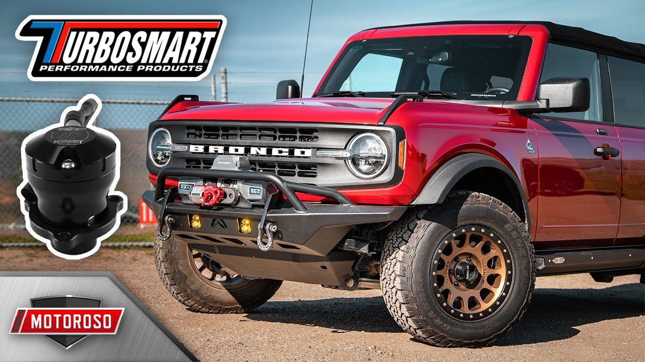 Turbosmart BlowOff Valve for the New 2021+ Bronco Install and Sound