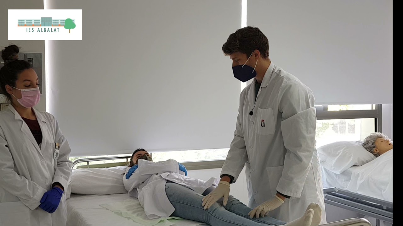 PractiCAEs: movilización de paciente con prótesis de cadera.