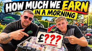 HOW MUCH CAN A GARDENING BUSINESS MAKE IN ONE MORNING? 💷