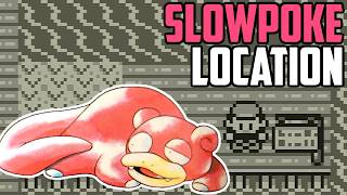 How to Catch Slowpoke - Pokémon Red & Blue