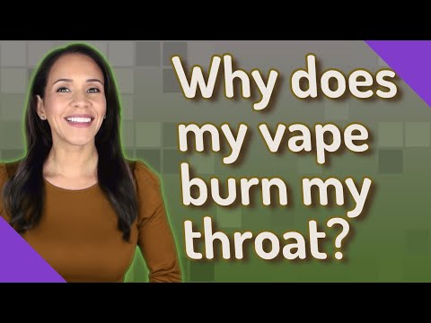 Video: Burning Throat: 9 Mogelijke Oorzaken En Oplossingen Om Te Proberen