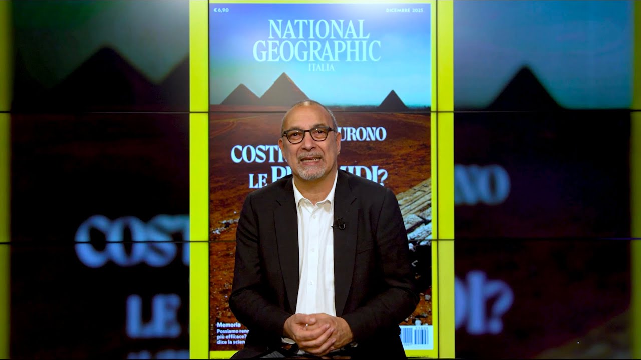 National Geographic Italia: il numero di dicembre 2025 rivela i segreti delle piramidi