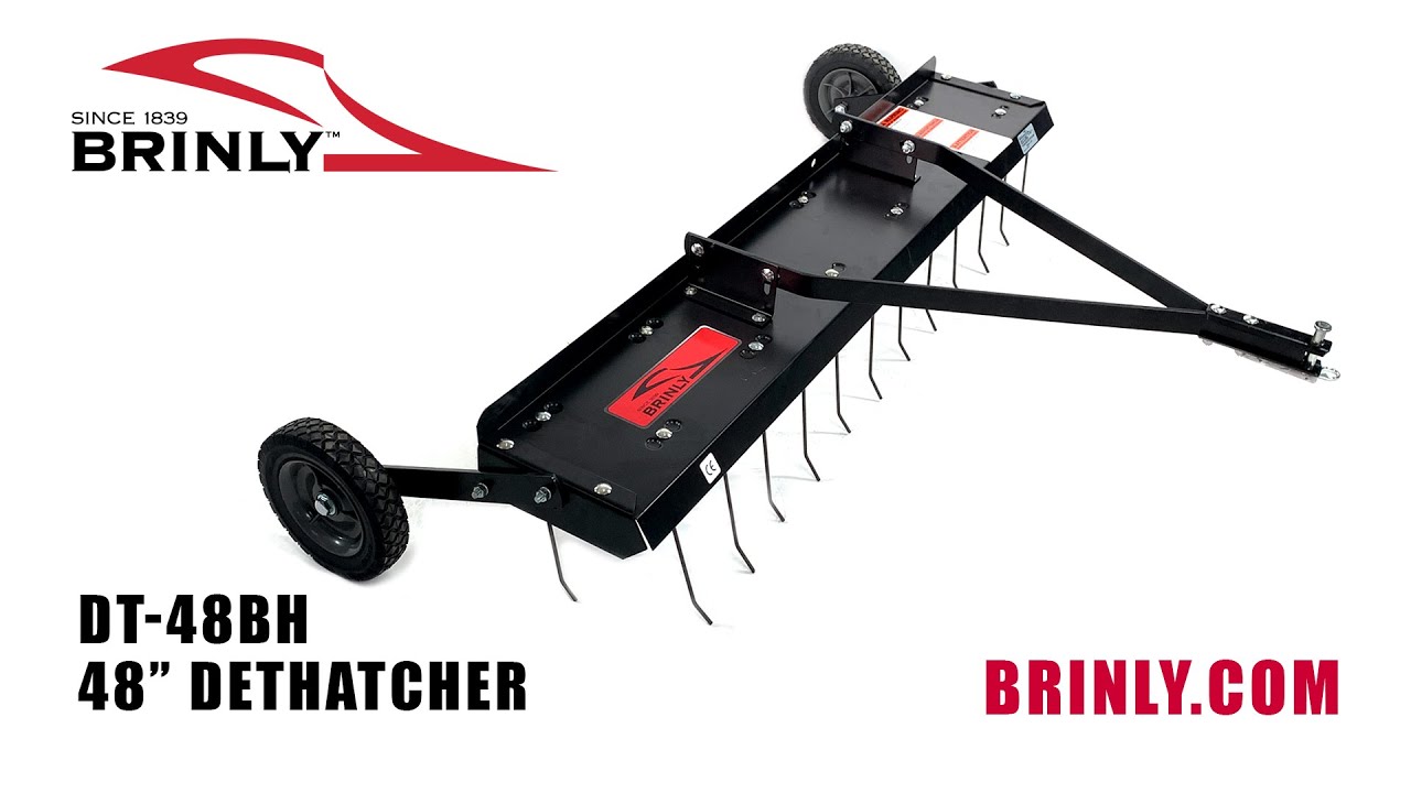 Brinly-Hardy 40 Tow-Behind Dethatcher For Lawn Tractors And Zero-Turn ...