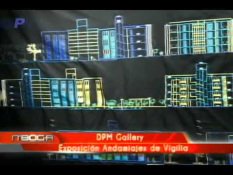 DPM Gallery exposición andamiajes de Vigilia