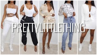 HUGE PRETTYLITTLETHING SPRING TRY-ON HAUL| MUST HAVES!