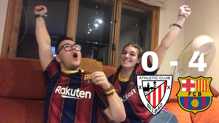 REACCIONANDO al Athletic de Bilbao vs Barcelona 0-4 REACCIONES DE HINCHAS