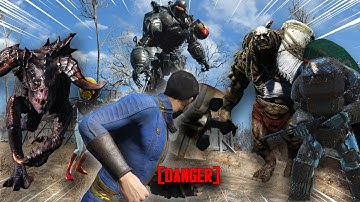 Fallout 4 But Bosses Hunt Me Across the Commonwealth!