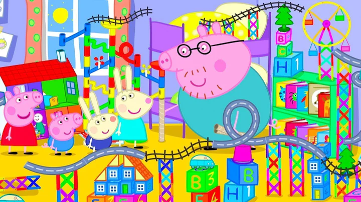The Largest Marble Run Peppa has created! 🥇 | Story for Kids | Kids Cartoons | Peppa Pig Videos