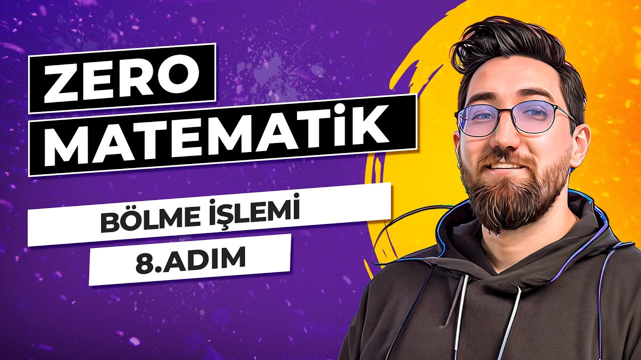 Zero Matematik Kampı | 8.Adım | Bölme İşlemi | Başlangıç Serisi | #merthoca