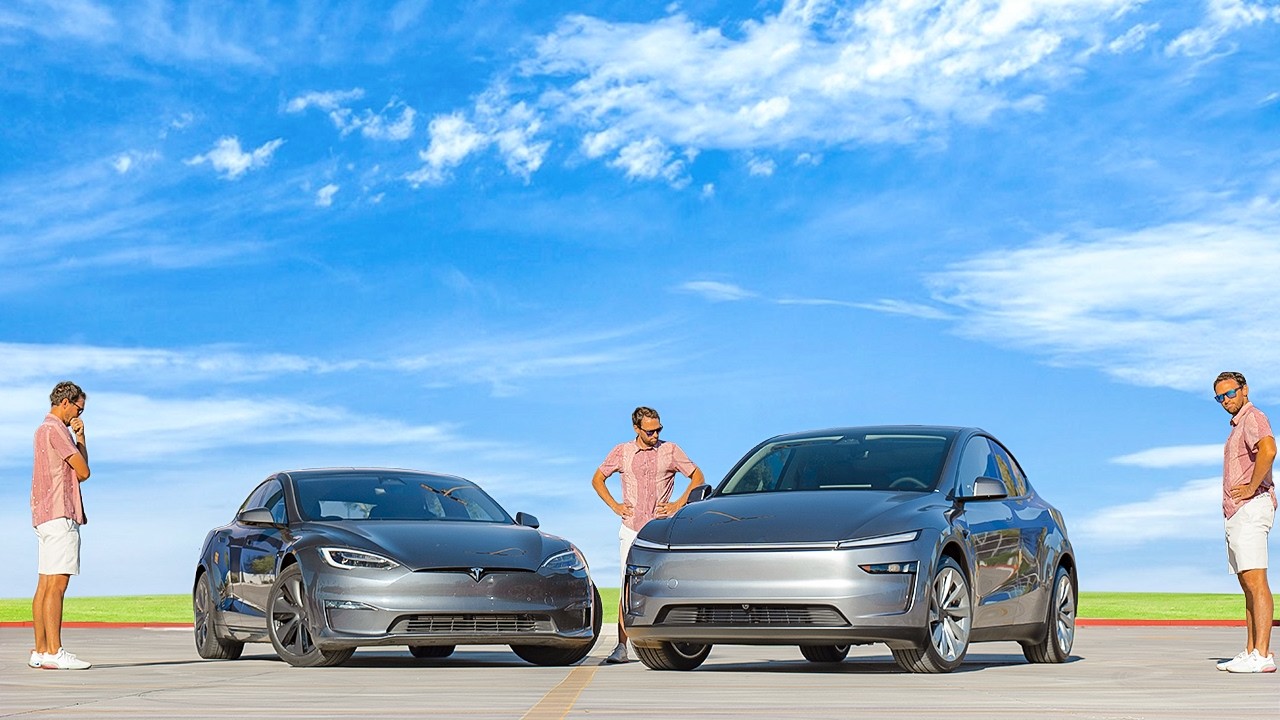 NEW Tesla Model Y vs Model S Plaid - SAME COST