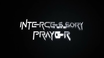 Cool Intercessory Prayer loop Animation with After effect by elijagod