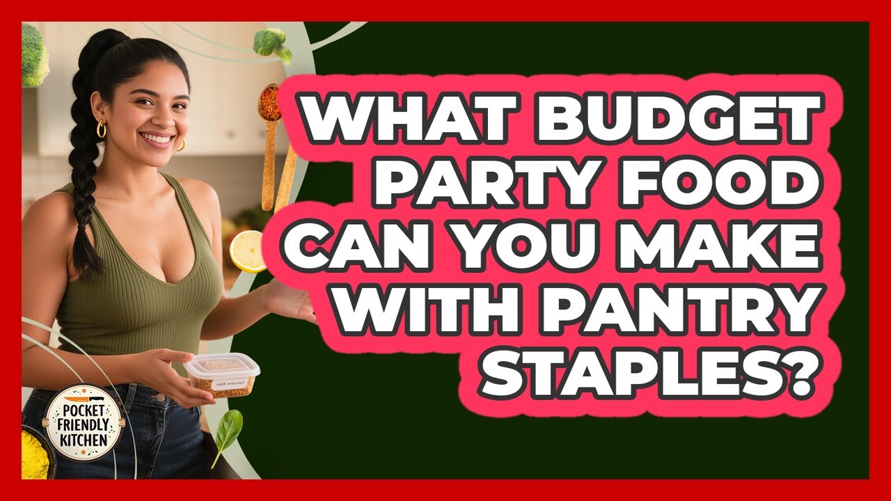 What Budget Party Food Can You Make With Pantry Staples? - Pocket Friendly Kitchen
