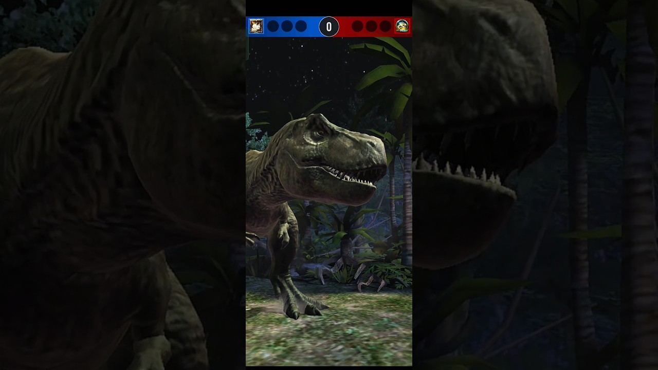 🔥JUNIOR🔥killed his Father - Jurassic world alive 