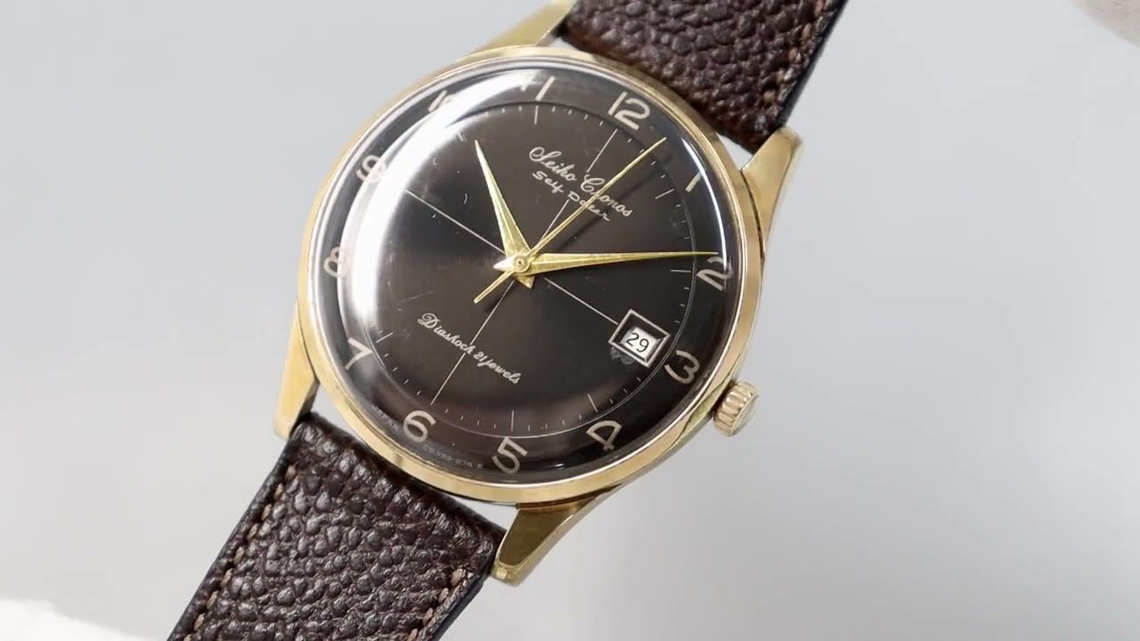 SEIKO セイコー】クロノス／セルフデータ／Ref.J15016E／1963年製