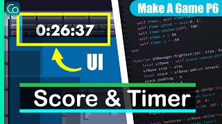 Learn Codea by Making a Game Part 6: Score & Timer UI