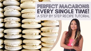 FRENCH MACARONS RECIPE STEP BY STEP