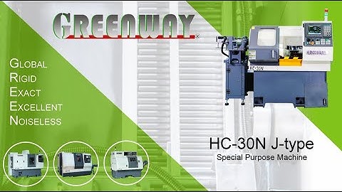 HC-30N CNC Lathe (J-Type) 圓棒式自動上/下料專用機 Round bar auto loading/unloading SPM