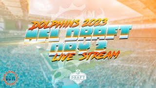 Miami Dolphins 2023 NFL Draft Day 2 Live Stream Reaction!