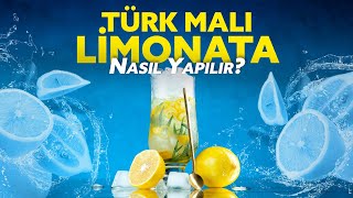 Buz Gibi Li̇-Mo-Na-Ta Türk Malı Limonata Nasıl Yapılır?