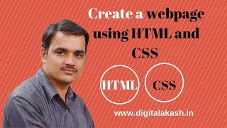 Create a webpage using HTML and CSS - Lesson 2