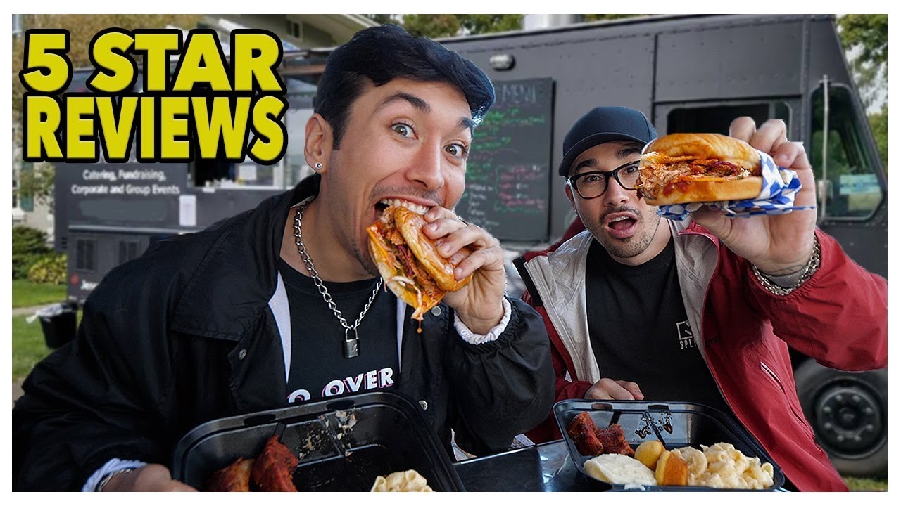 Eating At The BEST Reviewed Food Truck In My City (5 Star) YouTube