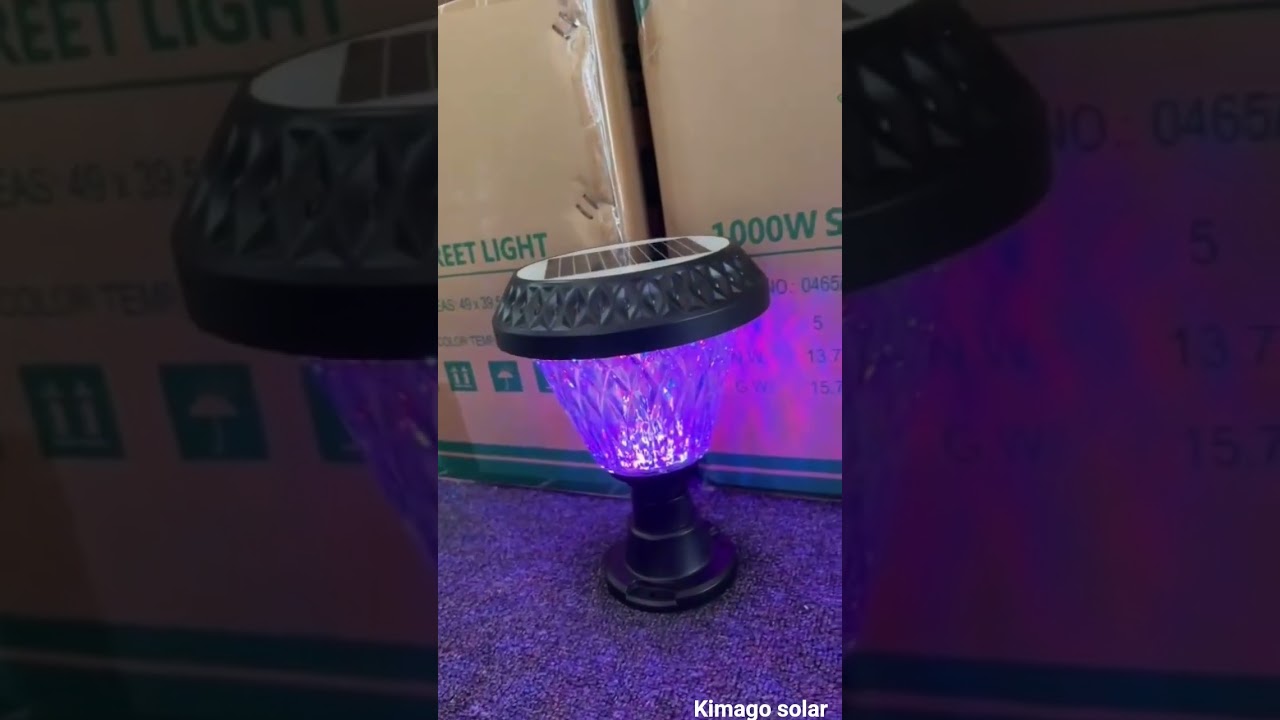 Taa Ya Solar Inayofaa Mapambo Ya Garden