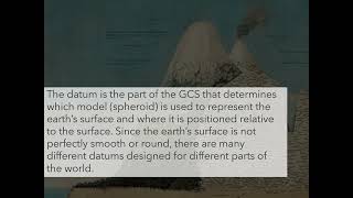 Map Projections Lecture