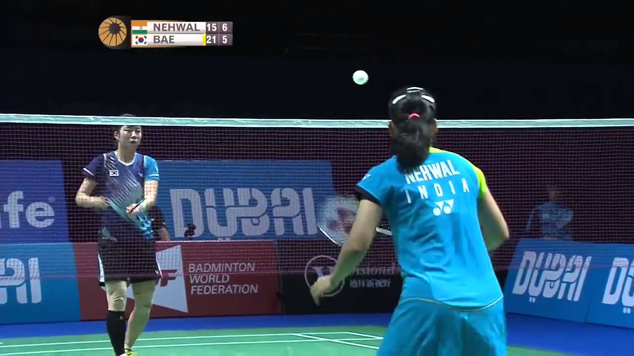 Day 3 - 2014 Dubai Superseries Finals - Saina Nehwal vs Bae Yeon Ju