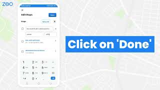 How to get the stop address by scanning images using Zeo Route Planner screenshot 5