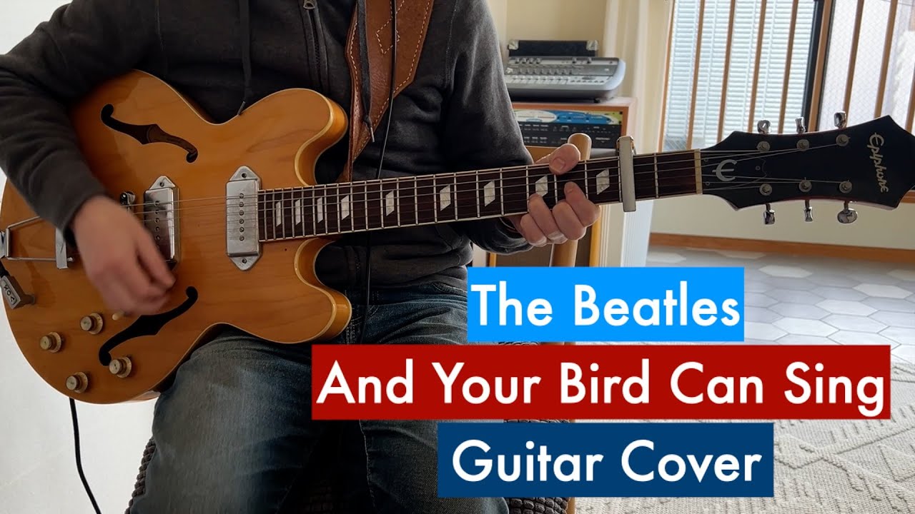 And Your Bird Can Sing The Beatles Guitar Cover