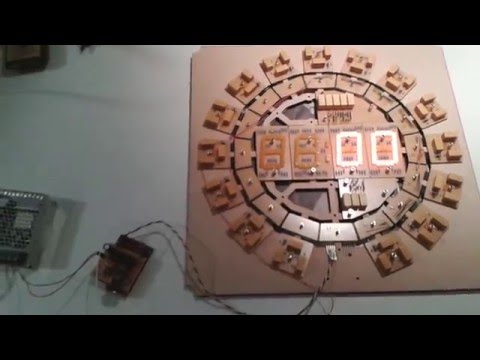 Relay clock 2nd digit and RTC
