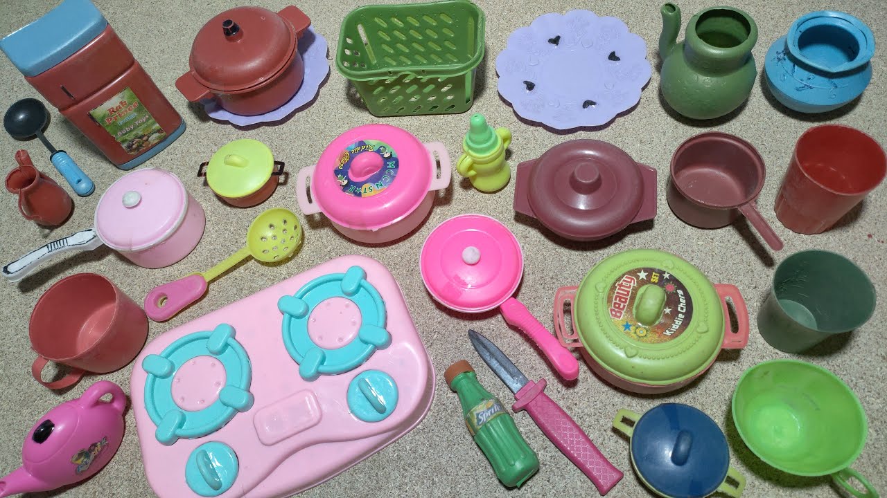 4 Minutes Satisfying Unboxing Mini Kitchen Toys Collection Asmr | Cute ...