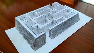 3D LABIRENT CEKIMI /3D MAZE/متاهة ثلاثية الأبعاد