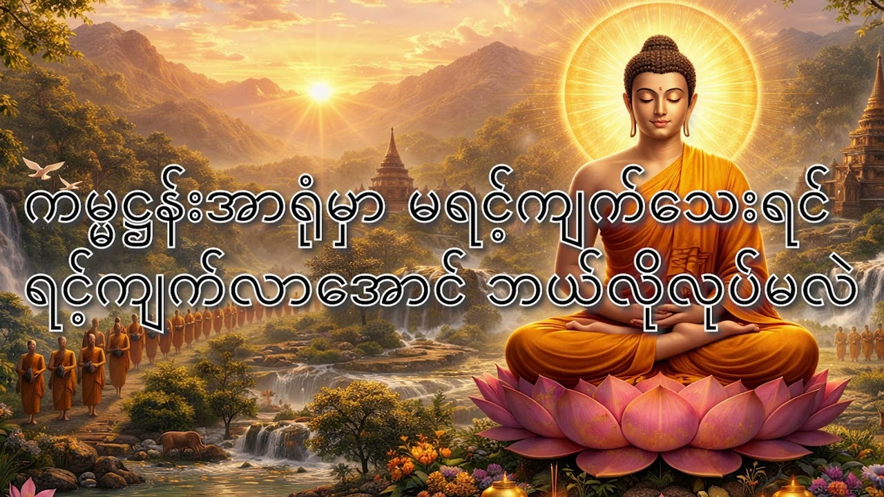 ကမ္မဋ္ဌန်းအာရုံမှာ မရင့်ကျက်သေးရင် ရင့်ကျက်လာအောင် ဘယ်လိုလုပ်မလဲ