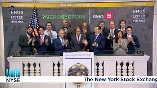 MicroSectors & BMO Rings The Closing Bell®