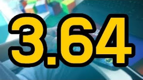 3.64 Square-1 PB Single! (OBL PBL)