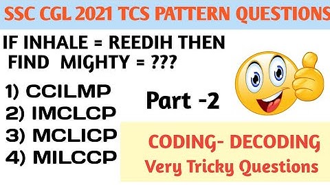 SSC CGL 2021 CODING - DECODING  | PREVIOUS YEAR ALL QUESTIONS SOLUTION | V IMP FOR #SSC #RRBNTPC