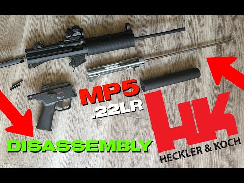H&K MP5 .22lr disassembly/reassembly