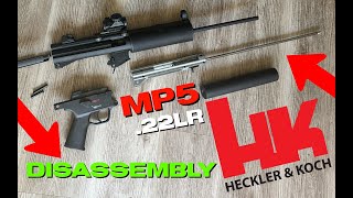 H&K MP5 .22lr disassembly/reassembly