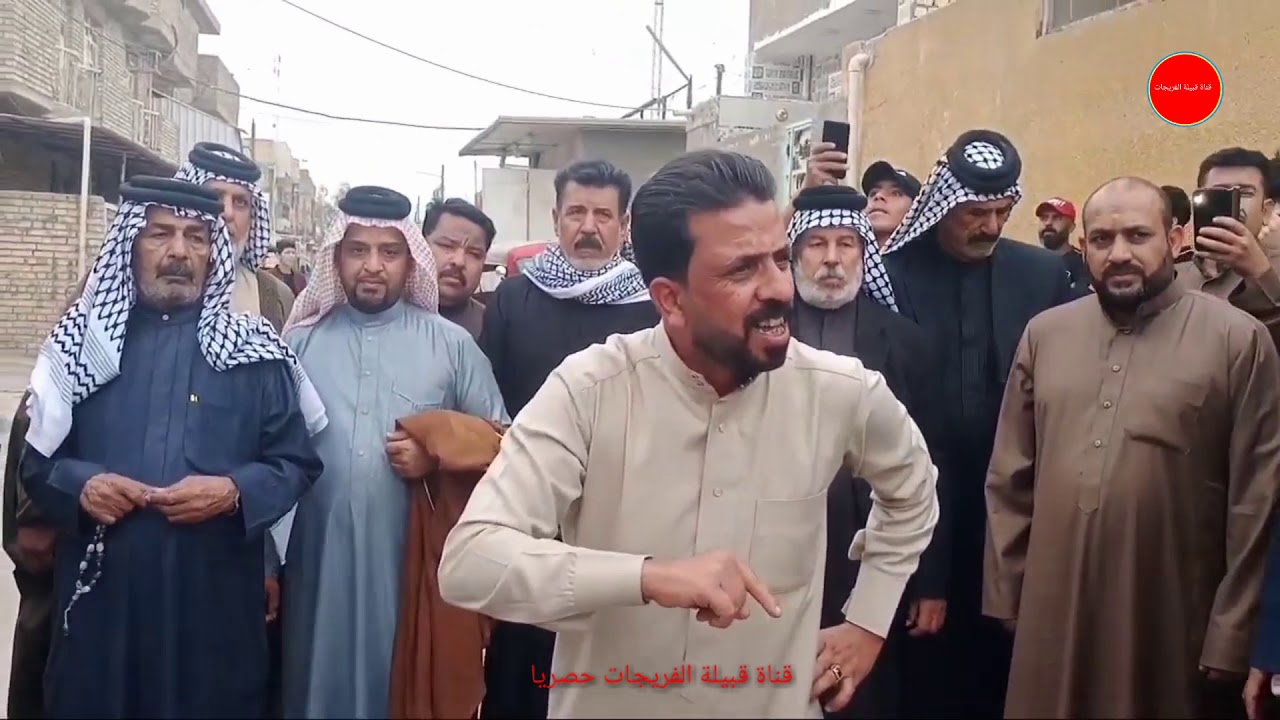 اليوم في بيت الشيخ مطلك ابن فراحان الفريجي الربيعات  في بغداد  تم تنصيب الشيخ نعيم كميت الفريجي 2021